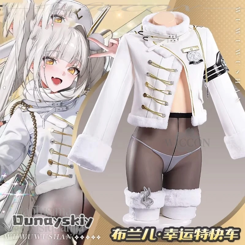 Dunayskiy@Blanc новая кожа Fortune Express костюм косплей Goddeesss аниме игра Victorryy короткая плюшевая куртка сексуальные колготки бикини
Dunayskiy@Blanc новая кожа Fortune Express костюм косплей Goddeesss аниме игра Victorryy короткая плюшевая куртка сексуальные колготки бикини