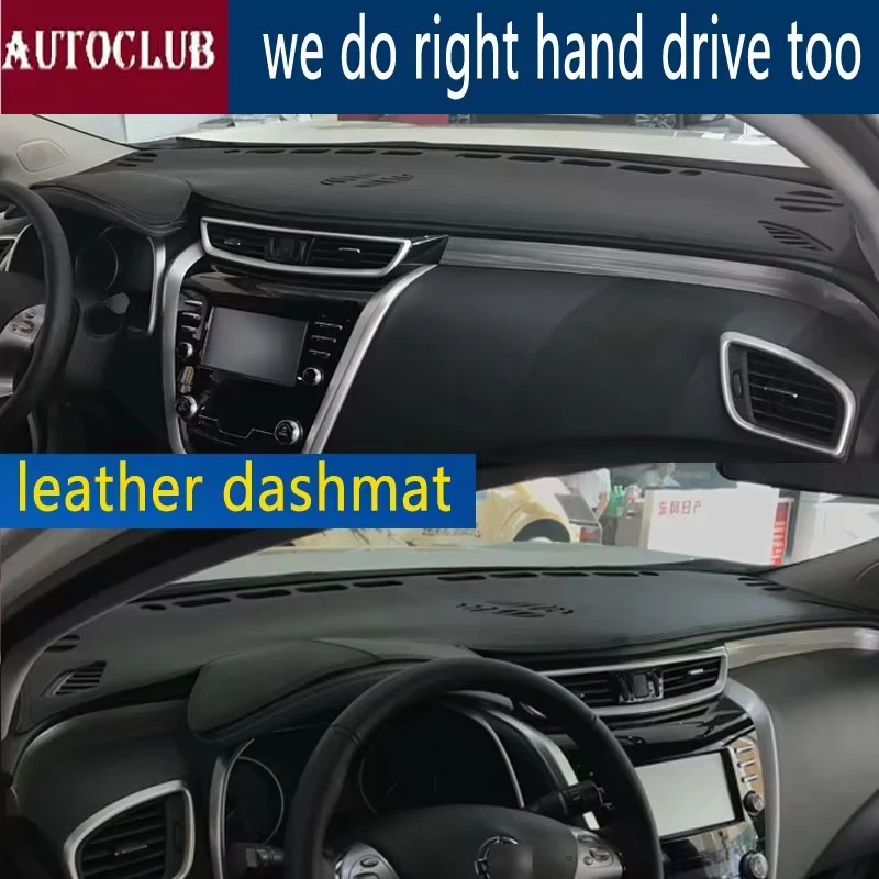 PU Leather Dashmat Dashboard Cover Suede Pad Protect Dash Mat Car Accessories for Nissan Murano Z52 P42M Hybrid 2015 - 2024 2022
PU Leather Dashmat Dashboard Cover Suede Pad Protect Dash Mat Car Accessories for Nissan Murano Z52 P42M Hybrid 2015 - 2024 2022