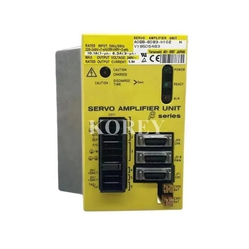 Fan-uc Servo Driver A06B-6093-H111 A06B-6093-H112
Fan-uc Servo Driver A06B-6093-H111 A06B-6093-H112