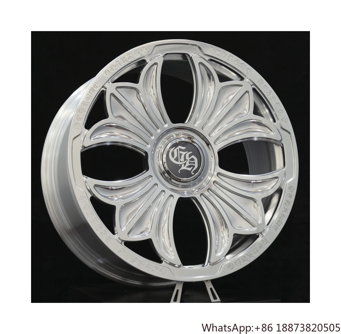 HADISON Customizable Rolls-Royce Chrome/Polished Hearts Design Style Forged 21 22 23 24 Inch Cullinan Ghost Phantom Wheels Rims
HADISON Customizable Rolls-Royce Chrome/Polished Hearts Design Style Forged 21 22 23 24 Inch Cullinan Ghost Phantom Wheels Rims