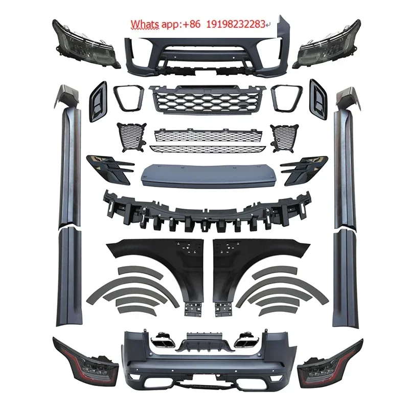 Factory price bumpers body Kit for Land Rover Range Rover sport L494 2014-2017 Alterated to 2018 SVR.
Factory price bumpers body Kit for Land Rover Range Rover sport L494 2014-2017 Alterated to 2018 SVR.