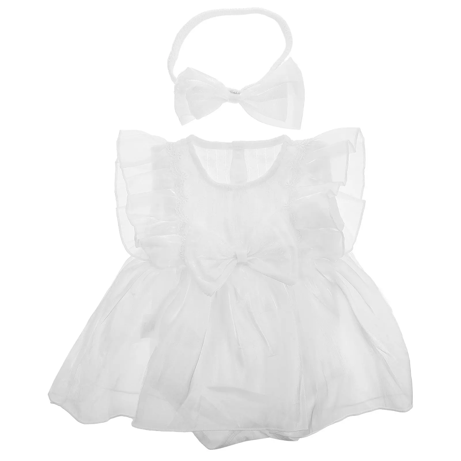 1Set Summer Newborn Baby Girl Princess Dress One-Piece Lightweight Breathable White Baptism Outfit for Baby Shower Milestone
1Set Summer Newborn Baby Girl Princess Dress One-Piece Lightweight Breathable White Baptism Outfit for Baby Shower Milestone