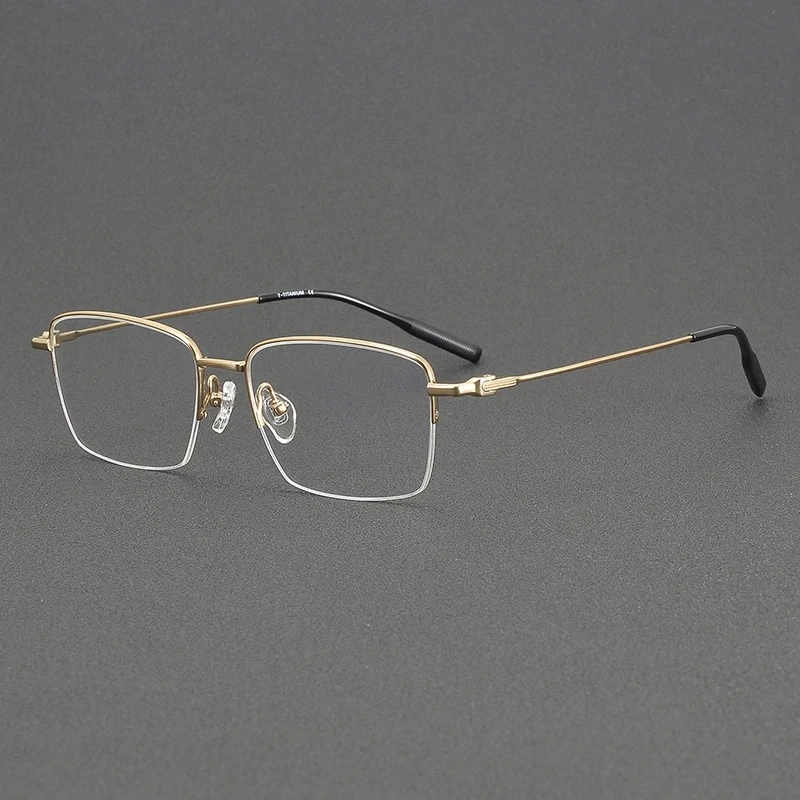 Luxury Design Pure Titanium Thin Edge Half Frame Optical Prescription Glasses Men Women New Anti Blue Light Progressive Glasses
Luxury Design Pure Titanium Thin Edge Half Frame Optical Prescription Glasses Men Women New Anti Blue Light Progressive Glasses
