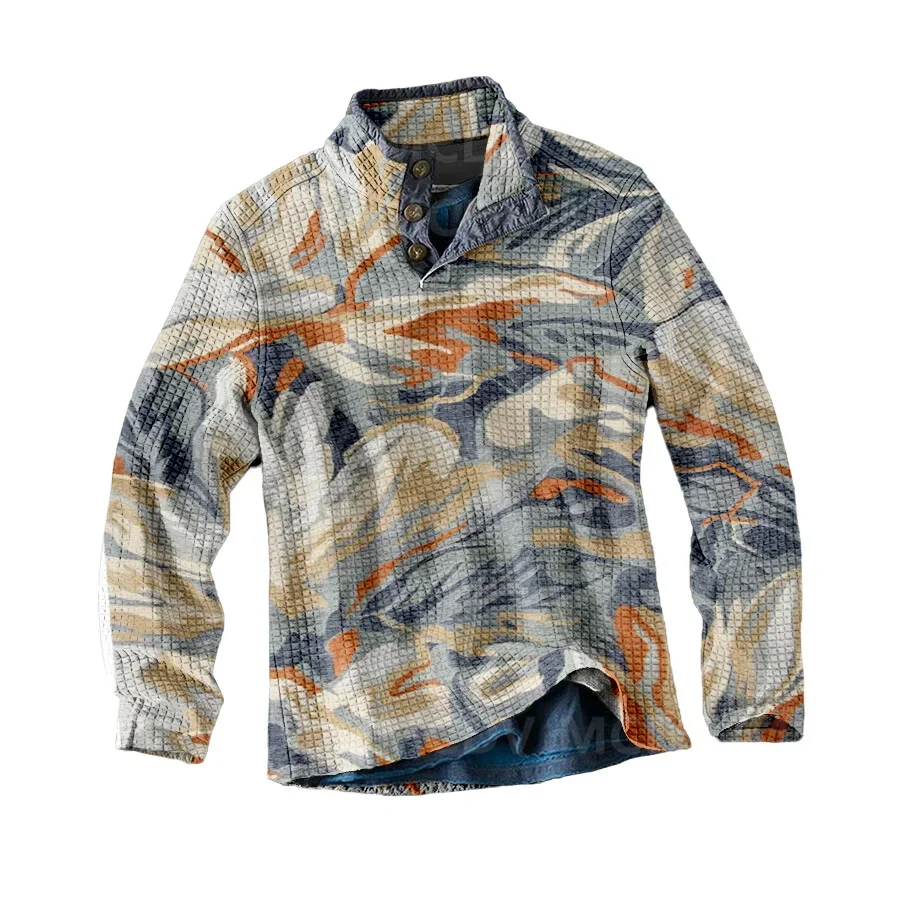 Men's Long Sleeve Casual Top Retro Totem Print Men's Polo Pullover Men Autumn Winter Sweater -12 Style
Men's Long Sleeve Casual Top Retro Totem Print Men's Polo Pullover Men Autumn Winter Sweater -12 Style