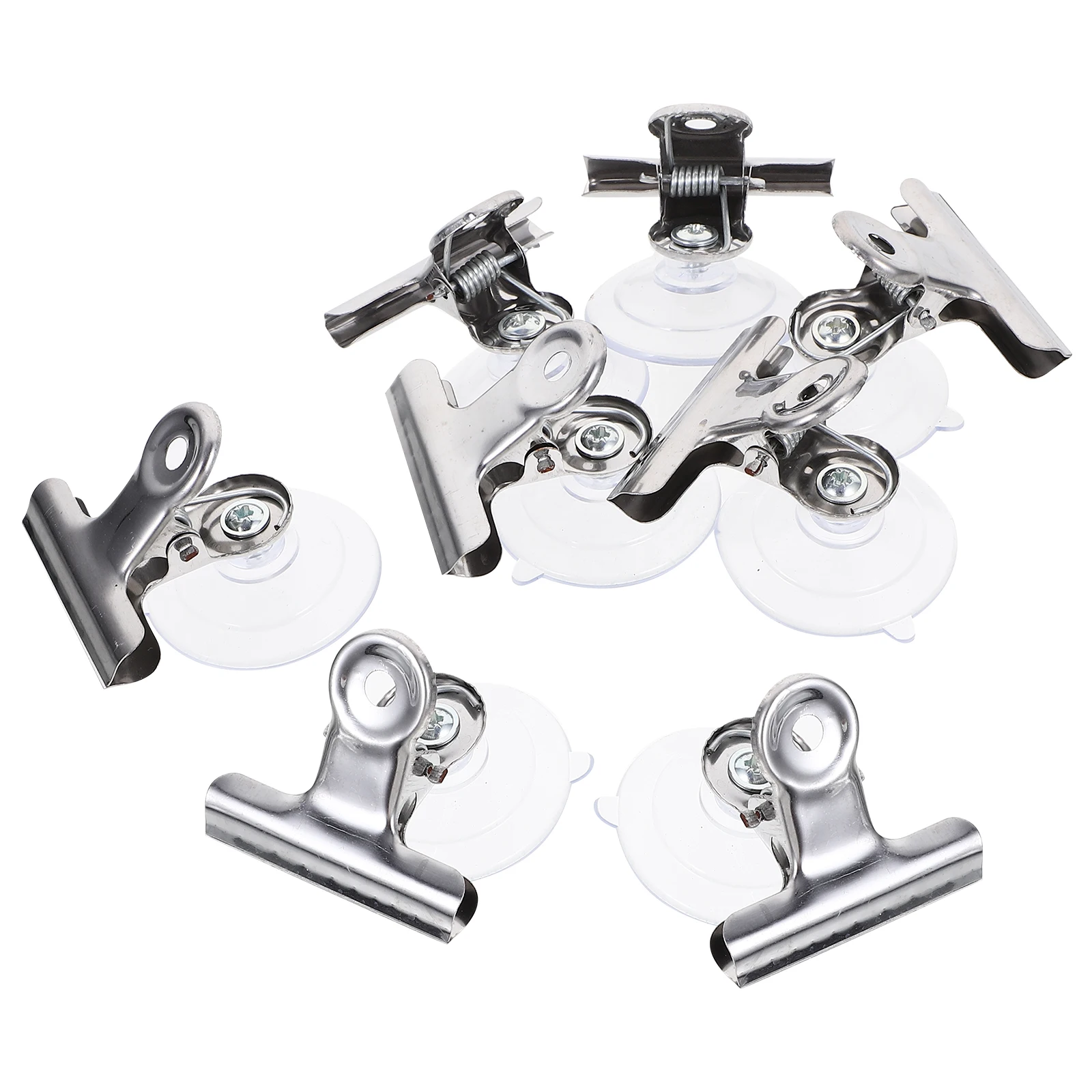 8 pcs Suction Cup Clips Clear Plastic Heavy Duty Shower Curtain Hooks Steel Display Crafts Decorations Non Porous Surfaces Easy
8 pcs Suction Cup Clips Clear Plastic Heavy Duty Shower Curtain Hooks Steel Display Crafts Decorations Non Porous Surfaces Easy
