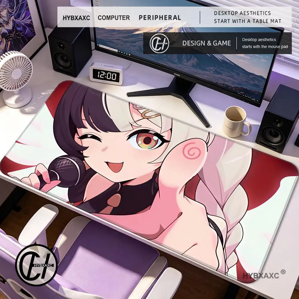 HYBXAXC XXL Mouse Pad Cute Anime Girl Non-Slip Rubber Stitched Edge, Gaming Mat for Laptop PC, Washable HD Print
HYBXAXC XXL Mouse Pad Cute Anime Girl Non-Slip Rubber Stitched Edge, Gaming Mat for Laptop PC, Washable HD Print