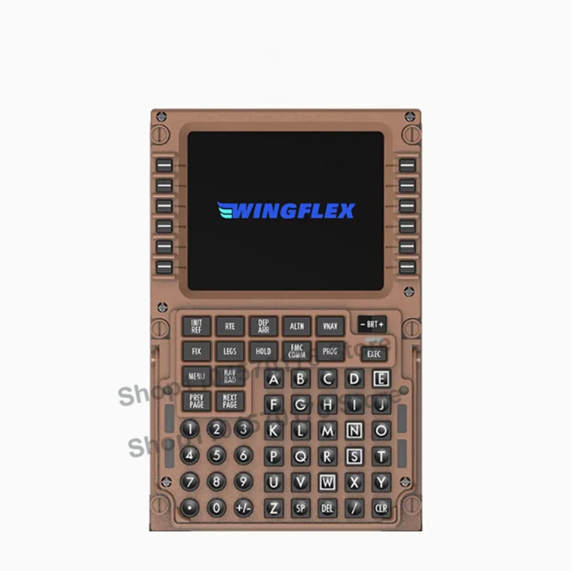 WINGFLEX Flight Simulator B777 CDU Control Display Unit Flight Display Control Panel for P3D Zibo X-Plane
WINGFLEX Flight Simulator B777 CDU Control Display Unit Flight Display Control Panel for P3D Zibo X-Plane
