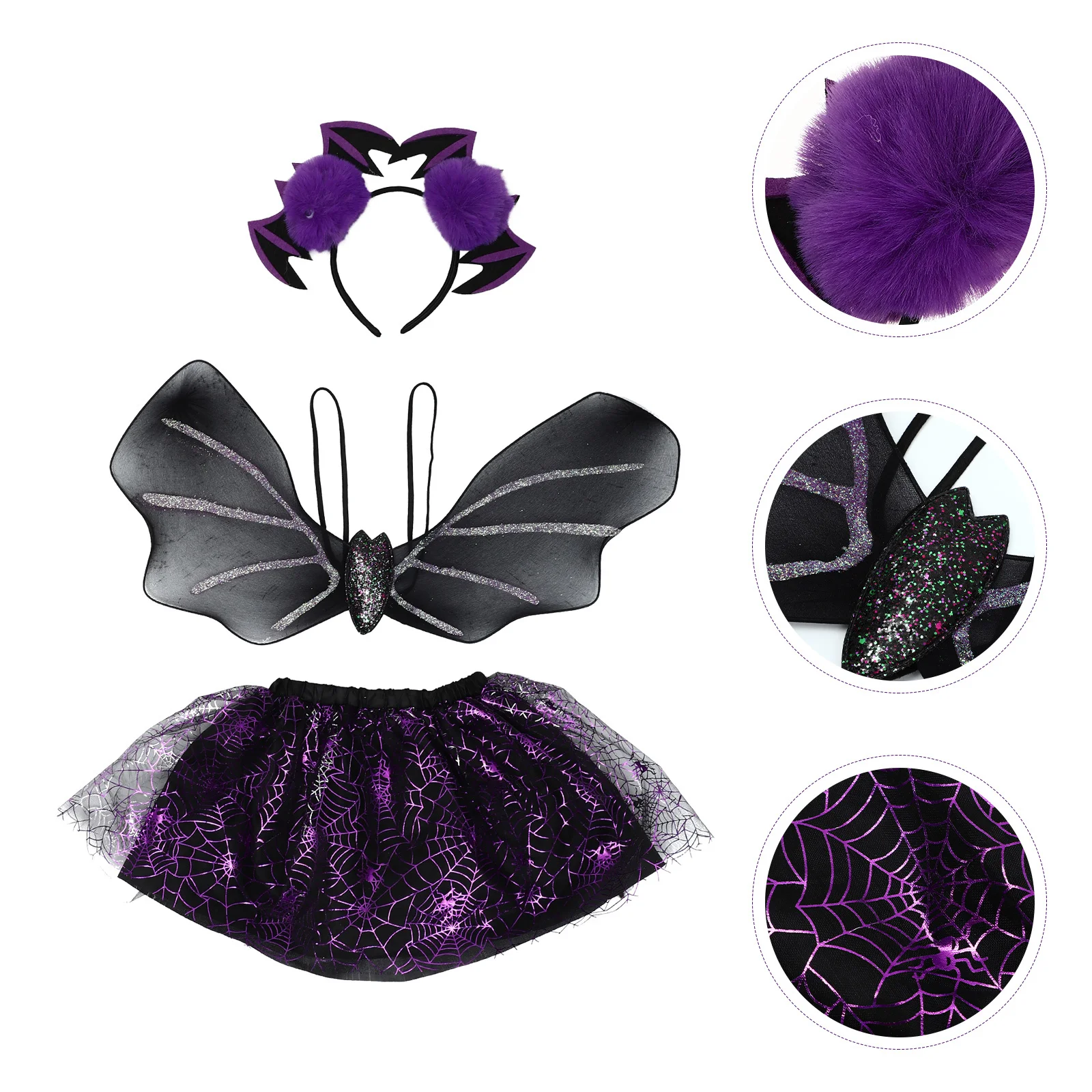 1 set 1 Set Of Halloween Wings Party Clothing Cosplay Dress Halloween Set Performing Suit Costume Accessories 
1 set 1 Set Of Halloween Wings Party Clothing Cosplay Dress Halloween Set Performing Suit Costume Accessories