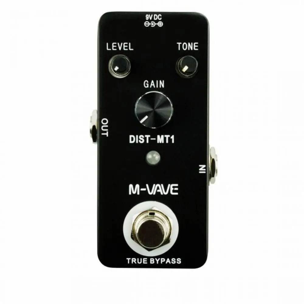 M-Vave Distortion-Mt1 Metal Shell Distortion Electric Guitar Effect Pedal True Bypass Guitar Accessories Full Metal Shell
M-Vave Distortion-Mt1 Metal Shell Distortion Electric Guitar Effect Pedal True Bypass Guitar Accessories Full Metal Shell