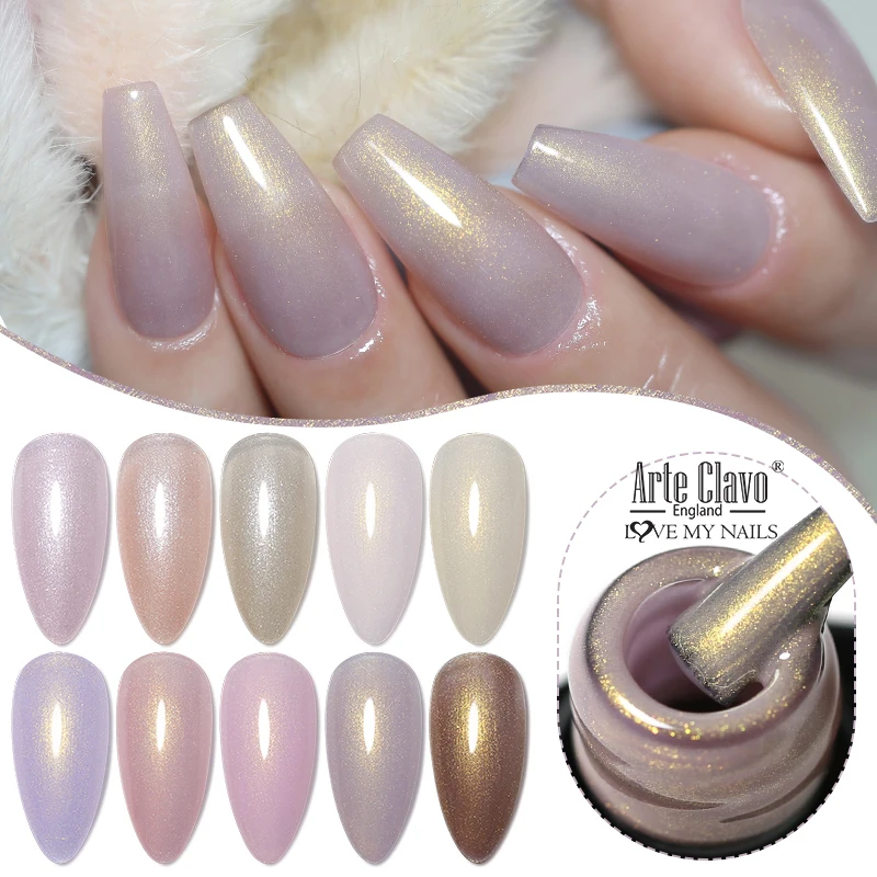 Arte Clavo Pearl Shell Gel Nail Polish New Glitter Auroras Gel Soak Off UV Gel Varnish Semi Permanent Gel Manicure Nails Art DIY
Arte Clavo Pearl Shell Gel Nail Polish New Glitter Auroras Gel Soak Off UV Gel Varnish Semi Permanent Gel Manicure Nails Art DIY