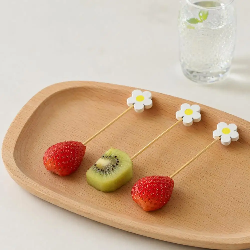 100PCS Disposable Fruit Stick, Daisy Sunflower Skewers Multipurpose Food Picks Party Supplies for Appetizers Barbecue Cakes
100PCS Disposable Fruit Stick, Daisy Sunflower Skewers Multipurpose Food Picks Party Supplies for Appetizers Barbecue Cakes