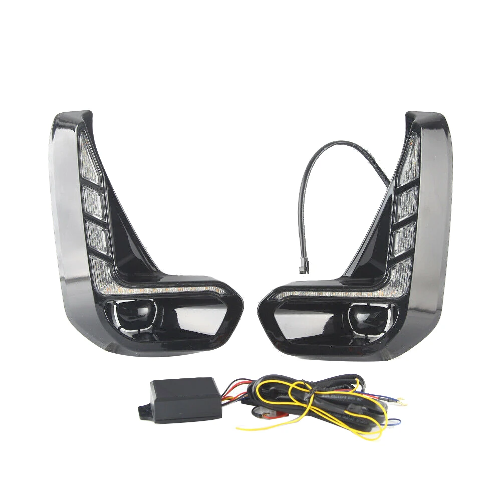 for Toyota Hilux Revo 2020 2021 LED DRL Daytime Running Lights with Turn Signal Bumper Fog Light Driving Lamp
for Toyota Hilux Revo 2020 2021 LED DRL Daytime Running Lights with Turn Signal Bumper Fog Light Driving Lamp