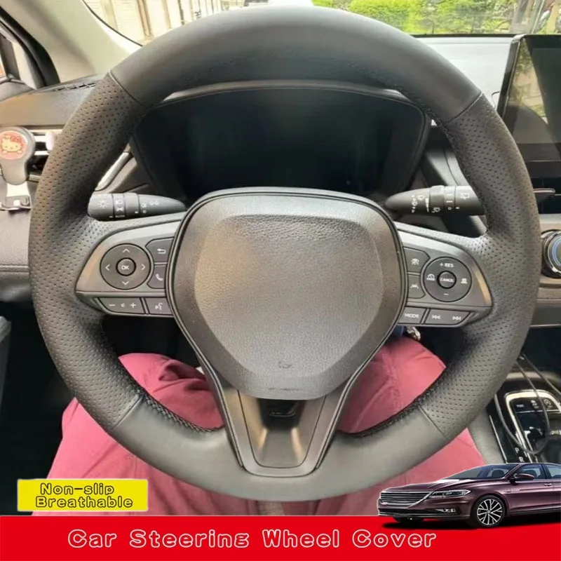 Customize Hand Sewing Anti-slip Microfiber Leather Car Steering Wheel Cover For Toyota Avalon Camry Crown Corolla 2018-2022
Customize Hand Sewing Anti-slip Microfiber Leather Car Steering Wheel Cover For Toyota Avalon Camry Crown Corolla 2018-2022