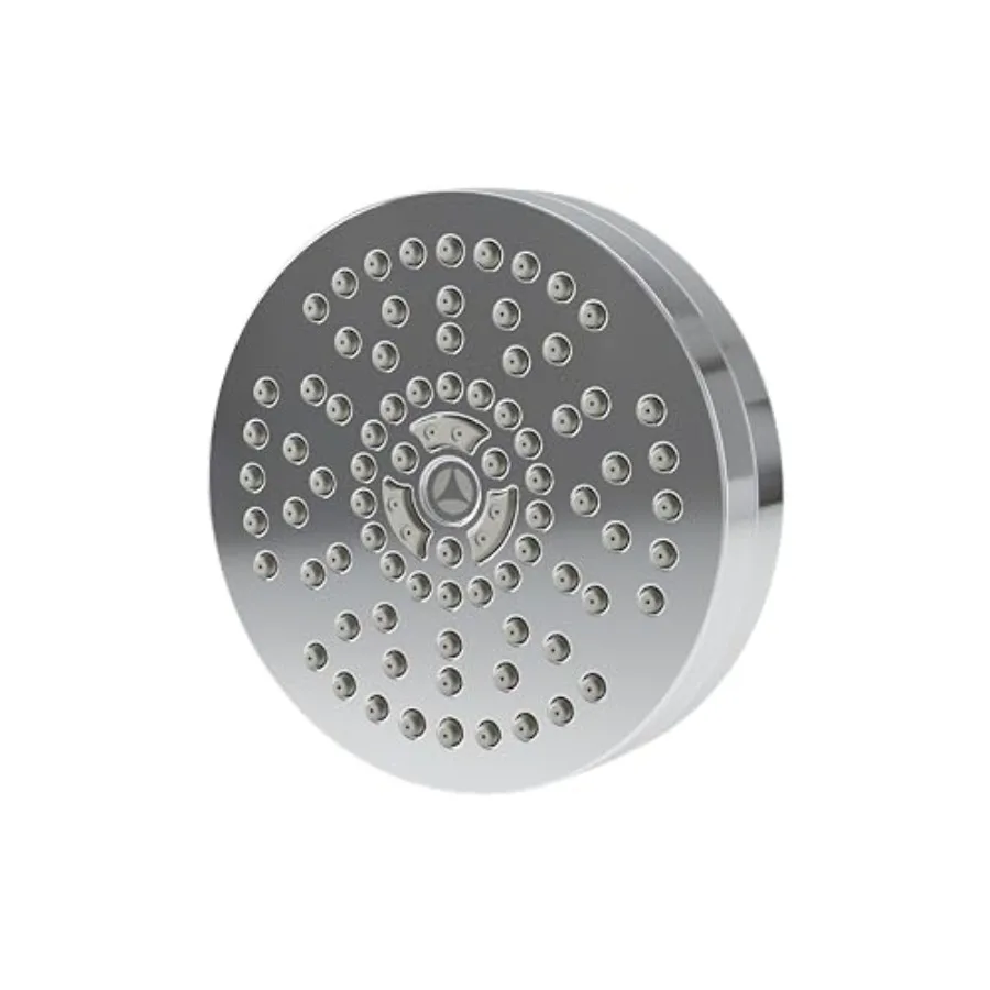 Bathroom showerhead, brass, polished chrome, high-pressure single-function round design for contemporary spaces
Bathroom showerhead, brass, polished chrome, high-pressure single-function round design for contemporary spaces