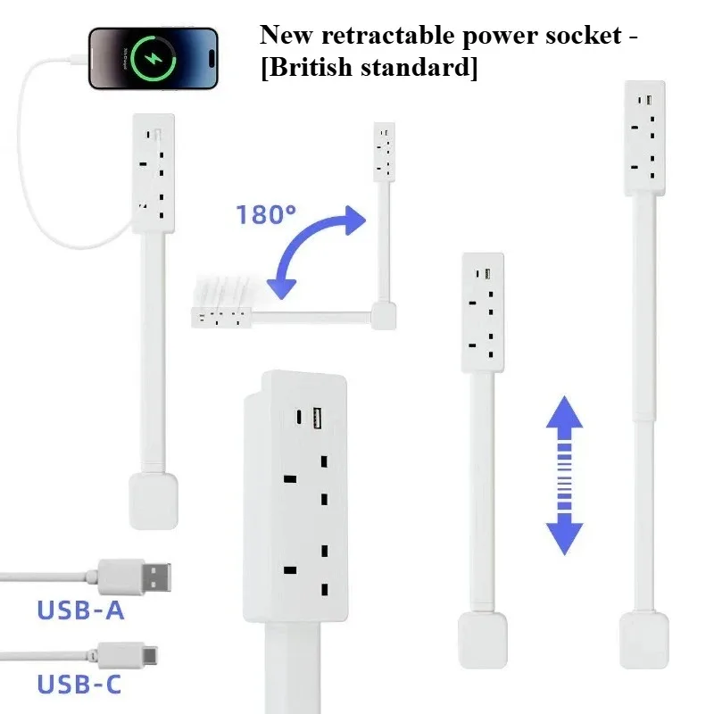 Power Socket Extender Electrical Outlet Expander for Sofa Bedside Table Extension Plug Adapter
Power Socket Extender Electrical Outlet Expander for Sofa Bedside Table Extension Plug Adapter