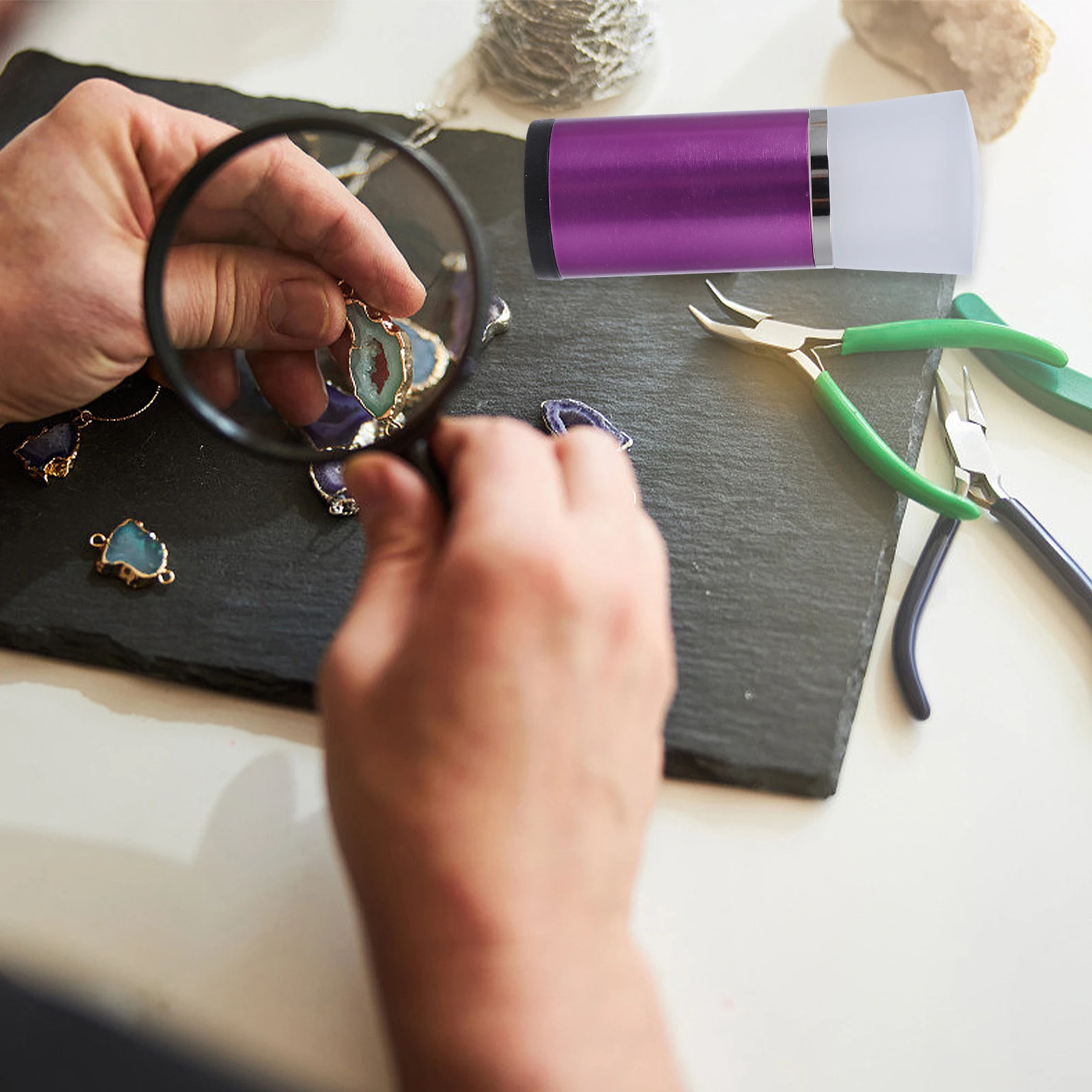 Jewelry Magnifier Diamond Detection Lens Copper Alloy Exquisite Design Lightweight Compact Long Lasting Use Magnifying Glass
Jewelry Magnifier Diamond Detection Lens Copper Alloy Exquisite Design Lightweight Compact Long Lasting Use Magnifying Glass