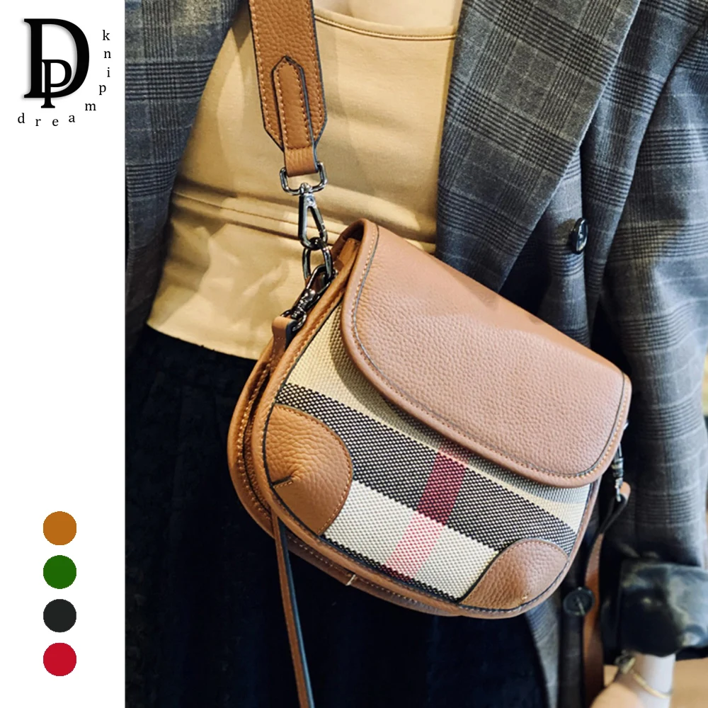 Stripes Canvas Leather Women Saddle Bag High Quality Causal Female Crossbody Bags 2023 Luxury Design Girl Small Messenger Purse
Stripes Canvas Leather Women Saddle Bag High Quality Causal Female Crossbody Bags 2023 Luxury Design Girl Small Messenger Purse