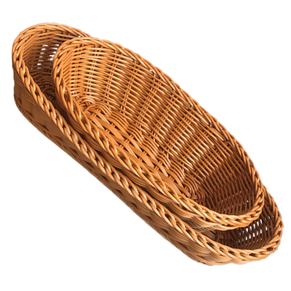 2 Pcs Fruit Baskets Plastic Storage Multi use Bread Storage Basket Bread Egg Basket Modern Style Home Decor Kitchen Bar
2 Pcs Fruit Baskets Plastic Storage Multi use Bread Storage Basket Bread Egg Basket Modern Style Home Decor Kitchen Bar