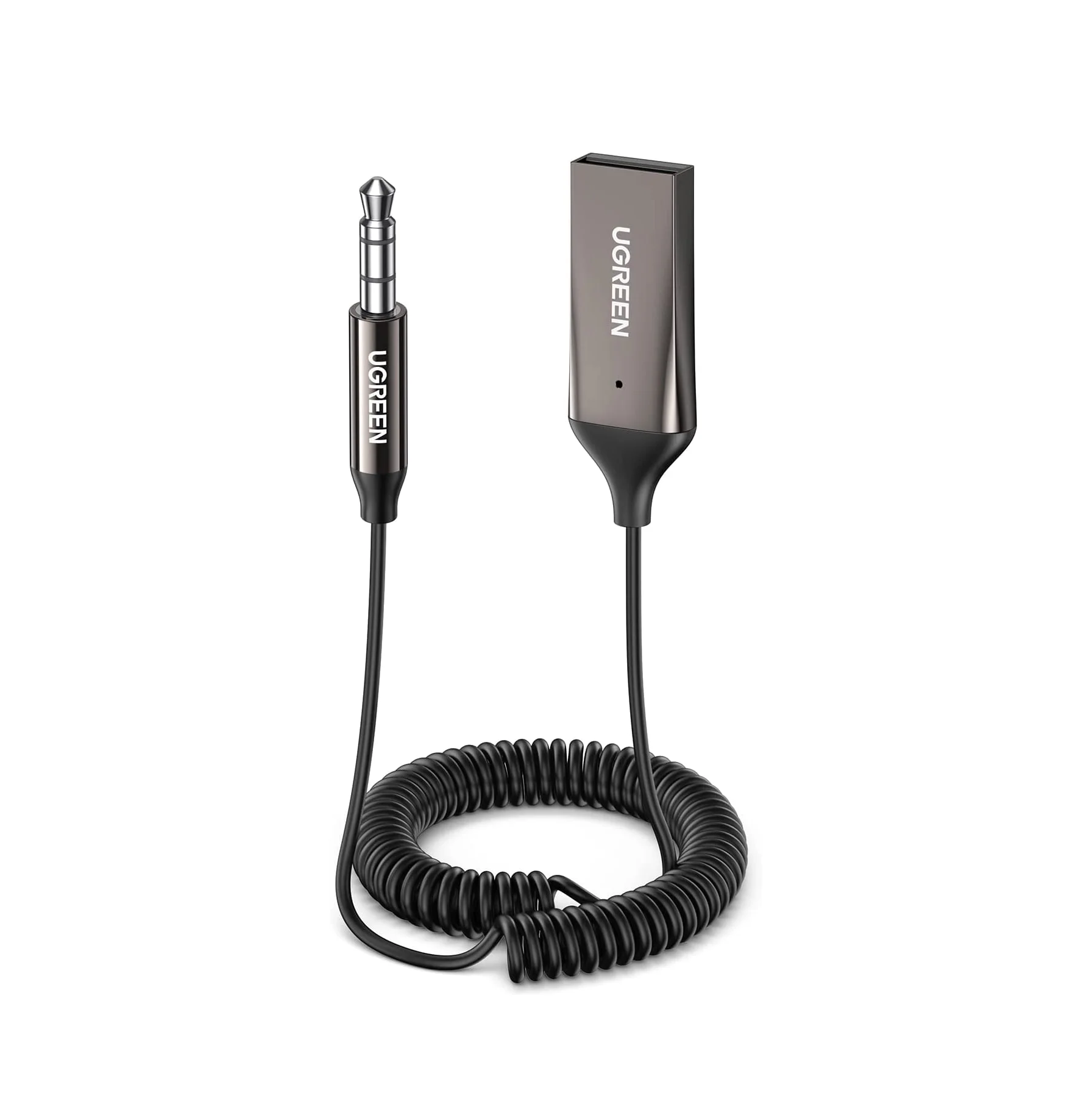 UGREEN Aux to Bluetooth 5.0 Adapter 3.5mm Bluetooth Receiver for Car USB 2.0 to 3.5mm Jack Kit
UGREEN Aux to Bluetooth 5.0 Adapter 3.5mm Bluetooth Receiver for Car USB 2.0 to 3.5mm Jack Kit