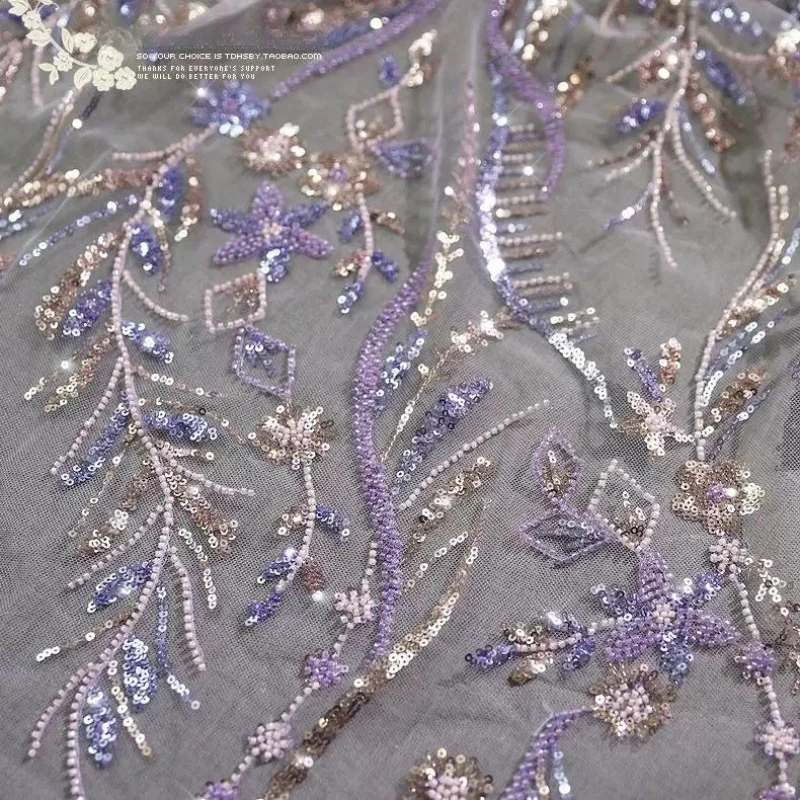 Heavy Industry Bead Nail Embroidery Lace Fabric Chest Flower Applique Accessories for Dress Making DIY Clothing Decor Material
Heavy Industry Bead Nail Embroidery Lace Fabric Chest Flower Applique Accessories for Dress Making DIY Clothing Decor Material