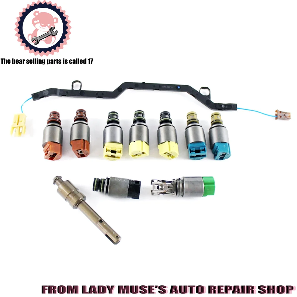6HP21 6HP28 ZF6HP21 ZF6HP28 Transmission Solenoid w/Harness Kit 1068298047 For BMW Audi Jaguar 11PCS
6HP21 6HP28 ZF6HP21 ZF6HP28 Transmission Solenoid w/Harness Kit 1068298047 For BMW Audi Jaguar 11PCS