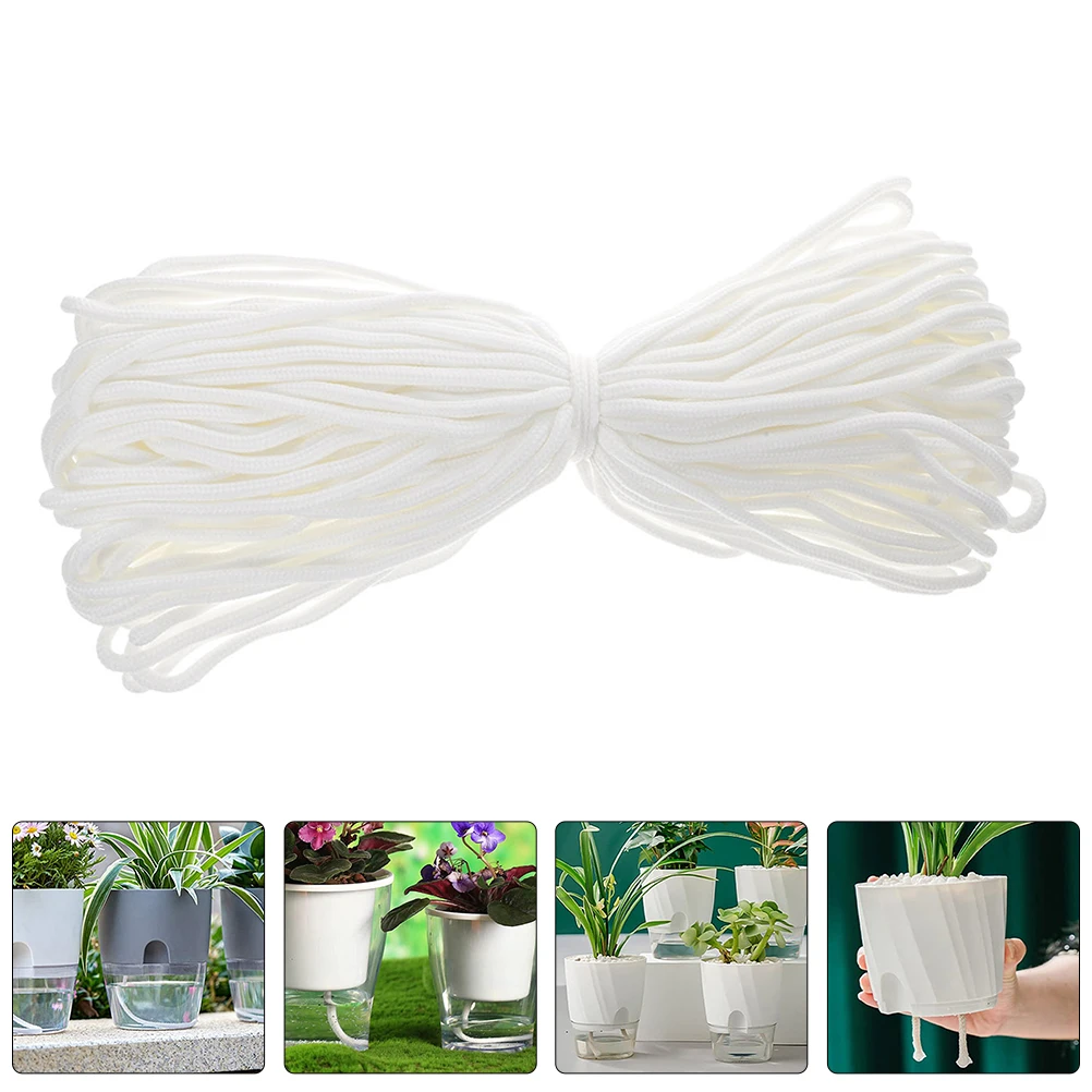 10m Gardening Cotton Rope Planter Pot Absorbent Cord Automatic System Indoor Plants Irrigation Self Wick Accessory
10m Gardening Cotton Rope Planter Pot Absorbent Cord Automatic System Indoor Plants Irrigation Self Wick Accessory