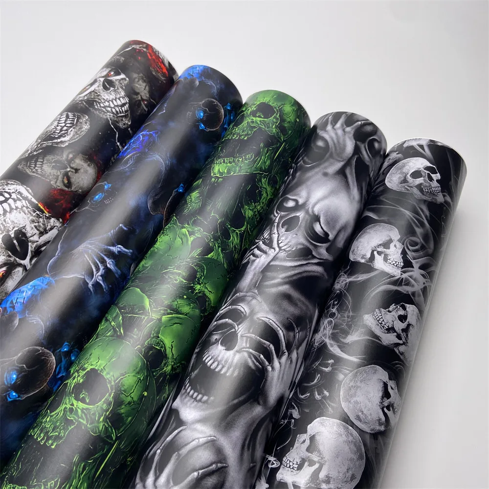 Camouflage Car Stickers Exterior Vinyl Paper for Car Color Change Skull Cartoon Printed Auto Motorcycle Adhesive Vinyl Film
Camouflage Car Stickers Exterior Vinyl Paper for Car Color Change Skull Cartoon Printed Auto Motorcycle Adhesive Vinyl Film