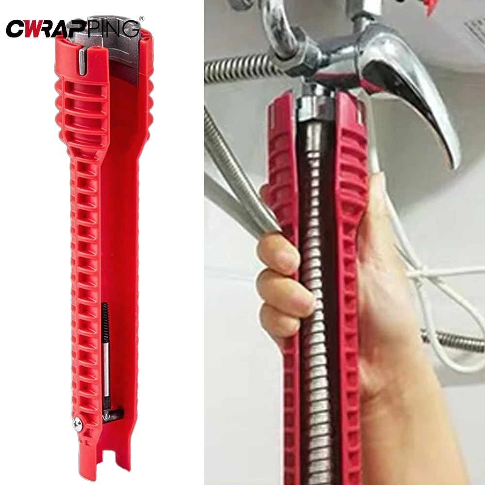 Инструменты для сантехников 8 в 1, многофункциональный английский ключ для раковины, смесителя, набор ключей, кухонные противоскользящие ремонтные трубы, многофункциональные ручные инструменты
Инструменты для сантехников 8 в 1, многофункциональный английский ключ для раковины, смесителя, набор ключей, кухонные противоскользящие ремонтные трубы, многофункциональные ручные инструменты