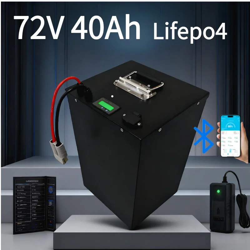 Аккумулятор LiFePO4 72В 40Ач (литий-железо-фосфатный) с глубоким циклом разряда, встроенной BMS, 4000+ циклов для электромобилей, автодомов, гольф-каров, скутеров, караванов
Аккумулятор LiFePO4 72В 40Ач (литий-железо-фосфатный) с глубоким циклом разряда, встроенной BMS, 4000+ циклов для электромобилей, автодомов, гольф-каров, скутеров, караванов