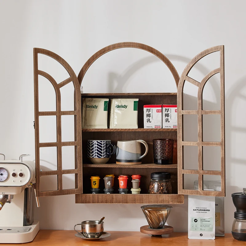 Wood Wall Hanging Storage Holders Kitchen Wall Organizer Racks Vintage Living Room Decoration Creative Wall-mounted Storage Rack
Wood Wall Hanging Storage Holders Kitchen Wall Organizer Racks Vintage Living Room Decoration Creative Wall-mounted Storage Rack