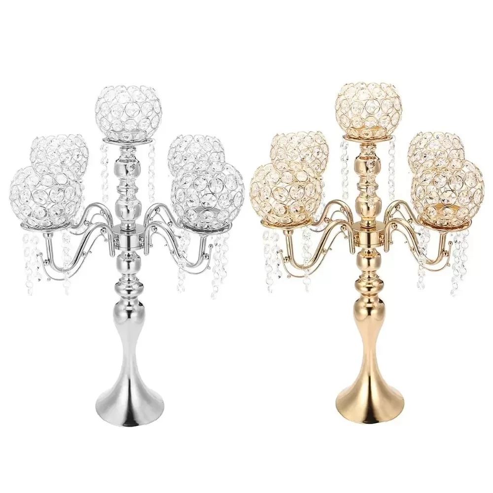 Candle Holders Wedding Decoration Metal Crystal Centerpiece Dining Table Candelabra Stand Home Decor Mother Day crystal stand
Candle Holders Wedding Decoration Metal Crystal Centerpiece Dining Table Candelabra Stand Home Decor Mother Day crystal stand