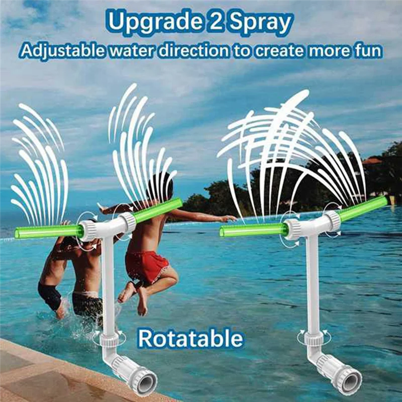 ABKJ-Swimming Pool Fountain Stand Pond Waterfall Fountain Fluorescent Adjustable Pool Decoration Cooling Spray For Garden
ABKJ-Swimming Pool Fountain Stand Pond Waterfall Fountain Fluorescent Adjustable Pool Decoration Cooling Spray For Garden