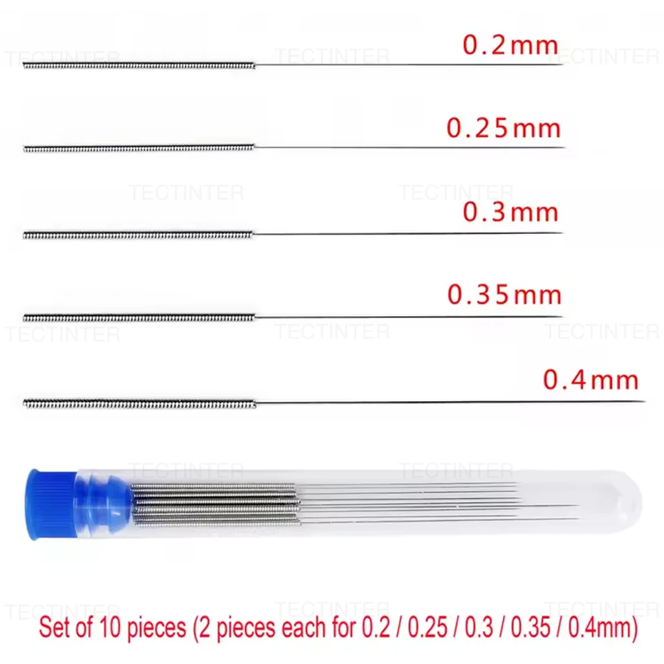 3D Printer Nozzle Cleaning Kit 0.2/0.25/0.3/0.4mm Stainless Steel Nozzle 3D Printer Nozzle Cleaning Needles Cleaner Accessories
3D Printer Nozzle Cleaning Kit 0.2/0.25/0.3/0.4mm Stainless Steel Nozzle 3D Printer Nozzle Cleaning Needles Cleaner Accessories