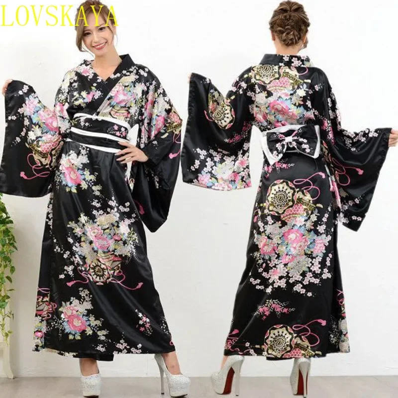 TraditionalJapanese Kimono Women's Bathrobe Dress,stage Performance Costumesflower and Cherry Blossomanime Role-playing Costumes
TraditionalJapanese Kimono Women's Bathrobe Dress,stage Performance Costumesflower and Cherry Blossomanime Role-playing Costumes