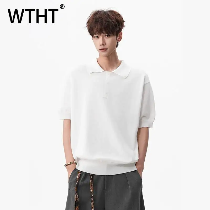 WTHT Trendy Men's Solid Color Button Loose Casual T-shirts Fashion 2026 Summer Turn Down Collar Short Sleeves Tops Male 2A3141
WTHT Trendy Men's Solid Color Button Loose Casual T-shirts Fashion 2026 Summer Turn Down Collar Short Sleeves Tops Male 2A3141