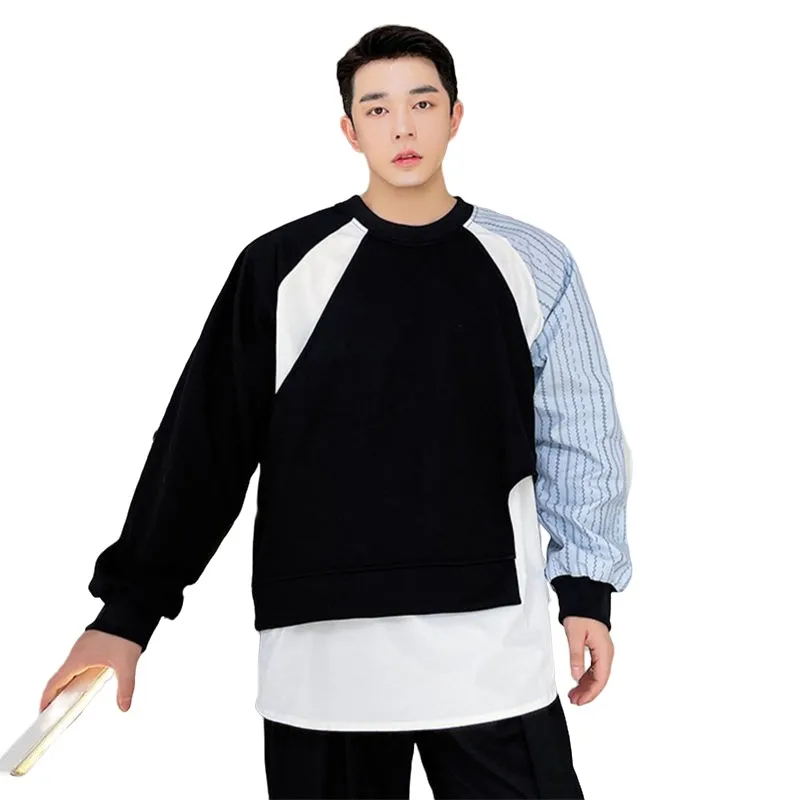 VERSMA Korean Trendy Striped Patchwork Contrast Color Sweatshirt Men Spring Hooded Letter Embroidery Hoodies Women Dropshipping
VERSMA Korean Trendy Striped Patchwork Contrast Color Sweatshirt Men Spring Hooded Letter Embroidery Hoodies Women Dropshipping