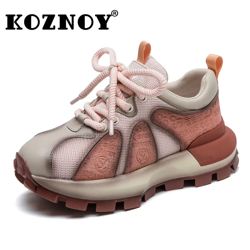 Koznoy 4.5cm Air Mesh Genuine Leather Comfy Spring Summer Mixed Color Ankle Boot Chunky Sneaker Flats Booties Autumn Women Shoes
Koznoy 4.5cm Air Mesh Genuine Leather Comfy Spring Summer Mixed Color Ankle Boot Chunky Sneaker Flats Booties Autumn Women Shoes