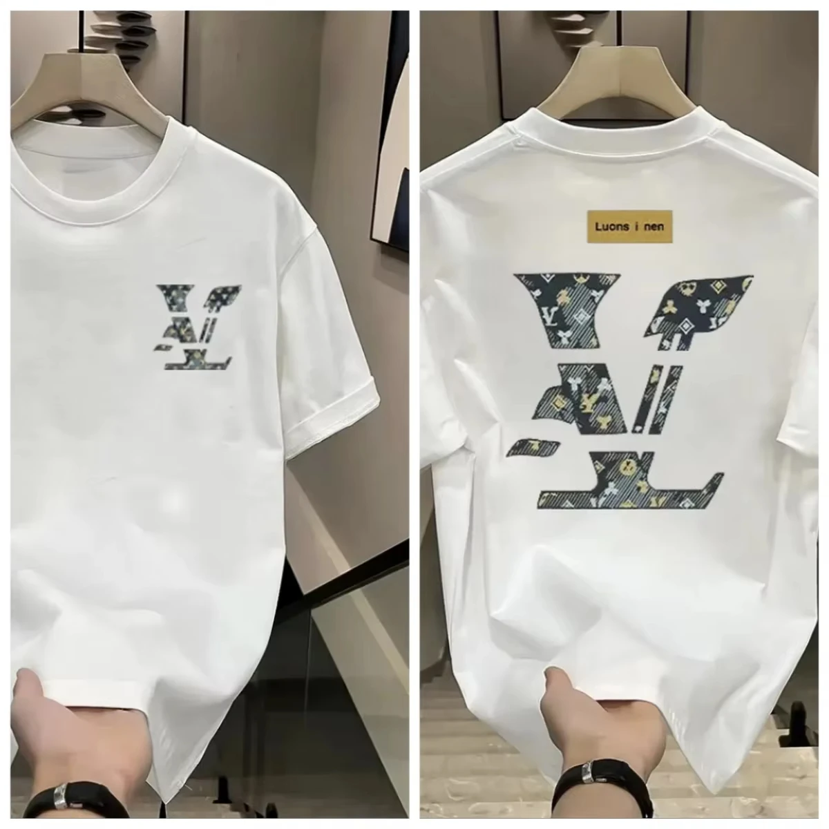 Новая летняя футболка с короткими рукавами и круглым вырезом с принтом, новинка 2025, футболка с короткими рукавами для мужчин и женщин, детская футболка
Новая летняя футболка с короткими рукавами и круглым вырезом с принтом, новинка 2025, футболка с короткими рукавами для мужчин и женщин, детская футболка