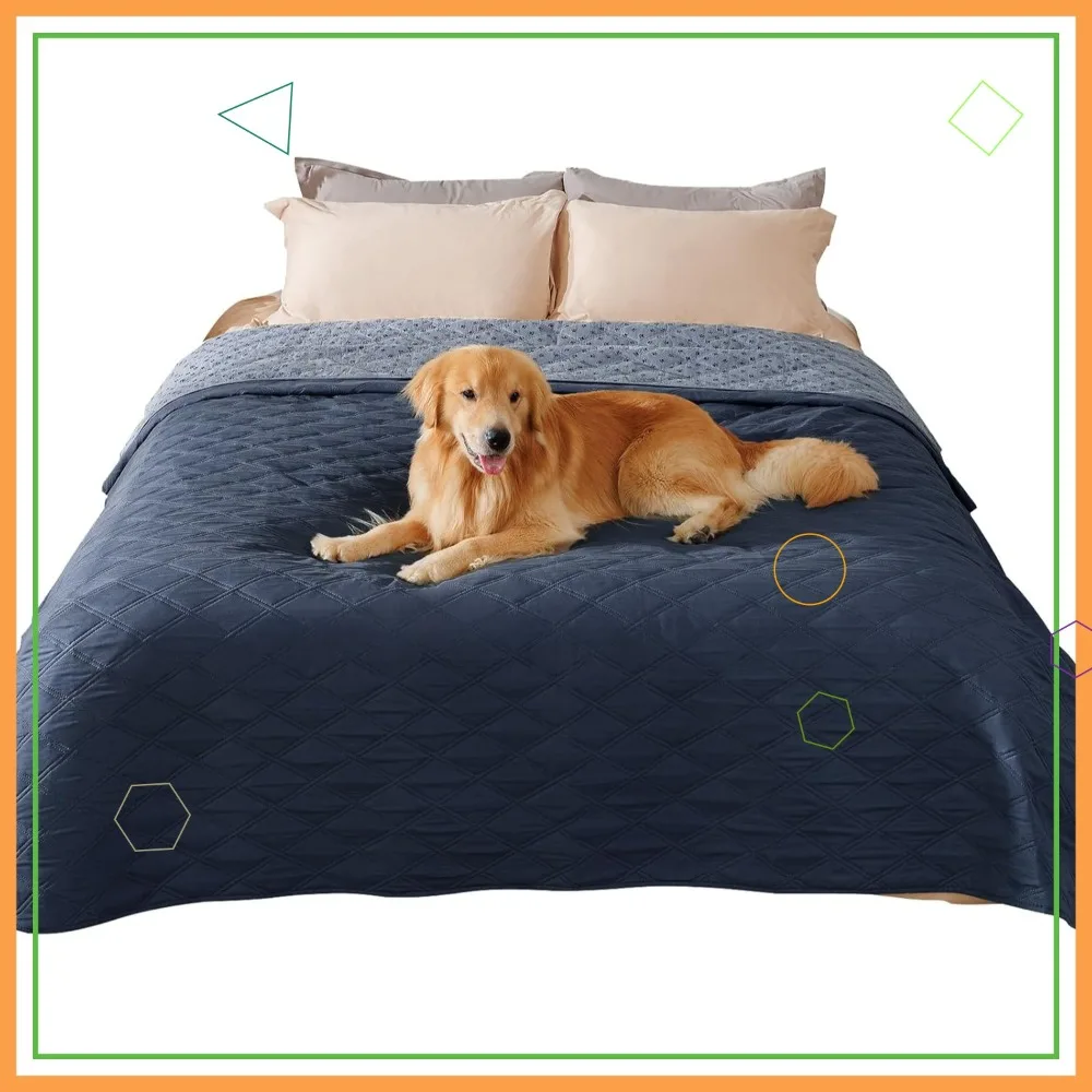 Waterproof Pet Couch Cover Blanket, 82x120 Inch, Anti-Slip Non-Slip Bottom, Navy Blue
Waterproof Pet Couch Cover Blanket, 82x120 Inch, Anti-Slip Non-Slip Bottom, Navy Blue