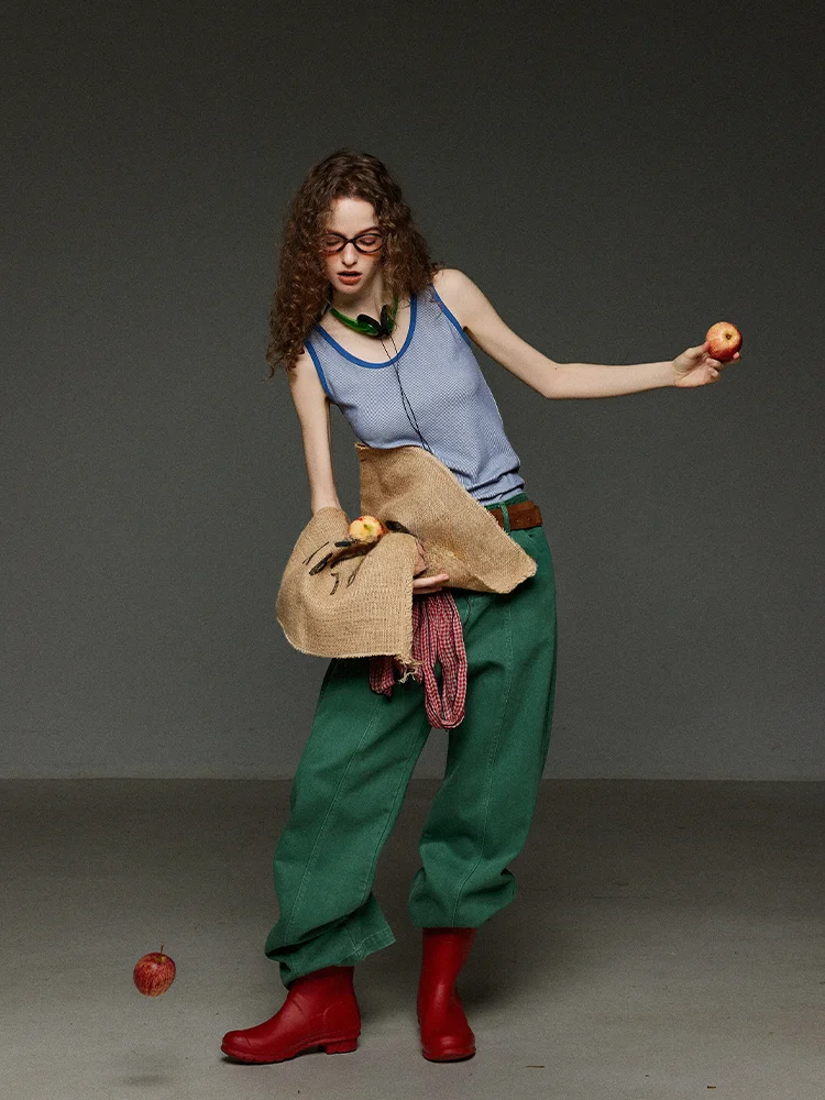 Новая женская майка-топ TNIT для лета 2025: повседневная, в полоску, однотонная, с эффектом стройности, для офиса и отдыха
Новая женская майка-топ TNIT для лета 2025: повседневная, в полоску, однотонная, с эффектом стройности, для офиса и отдыха