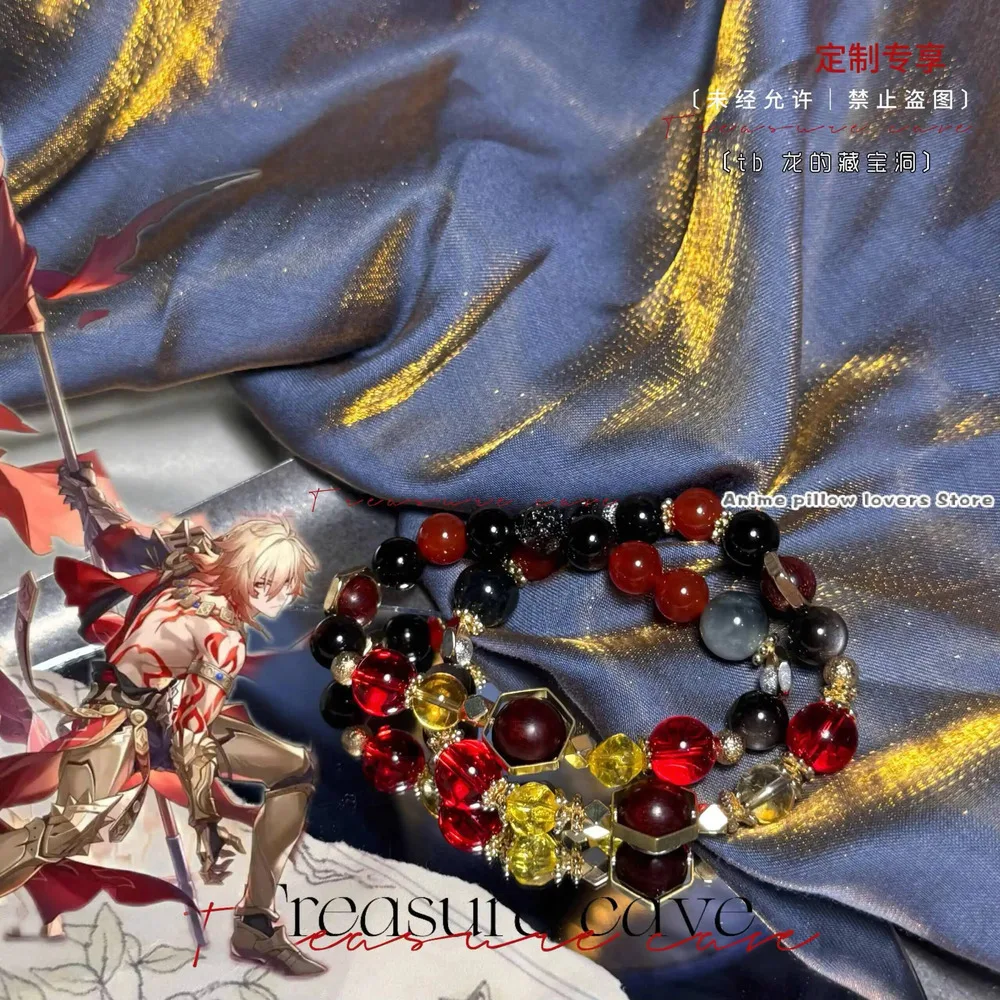 Original Anime Mydeimos Mydei Honkai: Star Rail Handmade Bracelet Strings Cosplay Hand Ornament Chain Accessories Jewelry
Original Anime Mydeimos Mydei Honkai: Star Rail Handmade Bracelet Strings Cosplay Hand Ornament Chain Accessories Jewelry