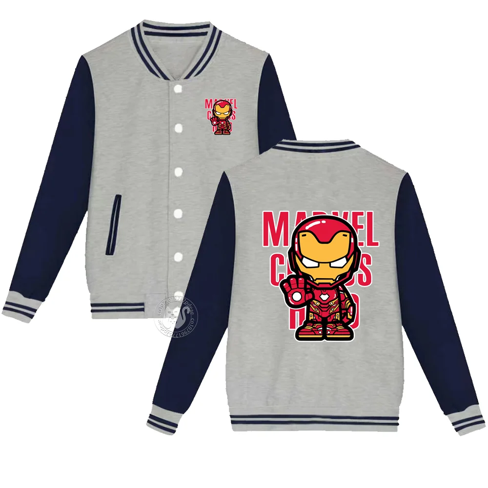 Super Hero Kids Iron Man Letter Print Autumn Winter Boys Girls Baseball Uniform Cardigan Jacket 2-14 years old thickened thermal
Super Hero Kids Iron Man Letter Print Autumn Winter Boys Girls Baseball Uniform Cardigan Jacket 2-14 years old thickened thermal