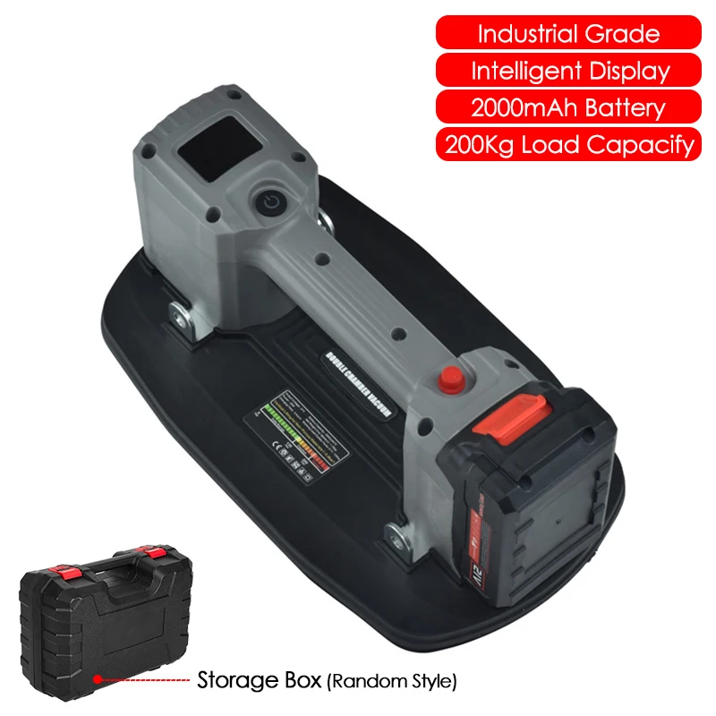 NEW Large Electric Vacuum Suction Cup 200KG Bearing Capacity Vacuum Lifter for Granite Tile Glass Manual Lifting Tool 2000mAh
NEW Large Electric Vacuum Suction Cup 200KG Bearing Capacity Vacuum Lifter for Granite Tile Glass Manual Lifting Tool 2000mAh