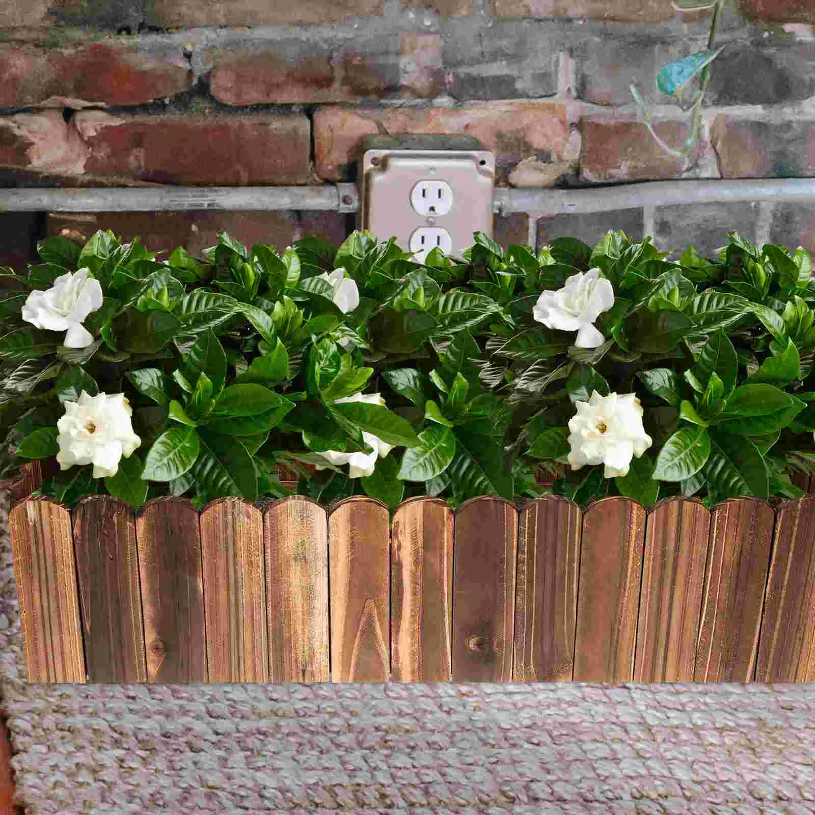 Anticorrosive Wood Flower Pot Lightweight Mini Windowsill Planter Decorate Fake Wooden Planters Indoor
Anticorrosive Wood Flower Pot Lightweight Mini Windowsill Planter Decorate Fake Wooden Planters Indoor