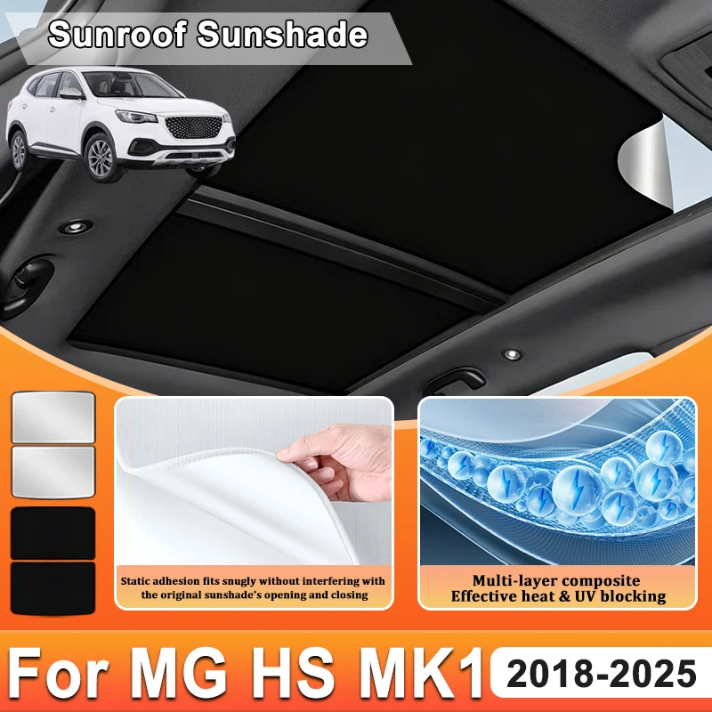 Car Sunroof Sunshade For MG HS 2023 2025 AS23 2018~2024 Electrostatic Adsorption Sun Roof Shade Window Visor Curtain Accessories
Car Sunroof Sunshade For MG HS 2023 2025 AS23 2018~2024 Electrostatic Adsorption Sun Roof Shade Window Visor Curtain Accessories