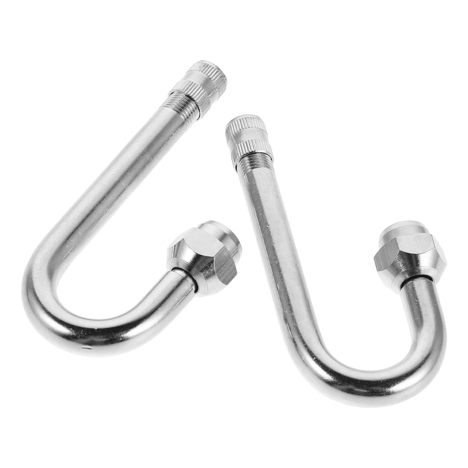 2pcs Tire Valve Stem Extension Tube 180 Degree Angled Metal Air Valve Adapter For Car Truck Bus Motorcycle Repair Tool
2pcs Tire Valve Stem Extension Tube 180 Degree Angled Metal Air Valve Adapter For Car Truck Bus Motorcycle Repair Tool
