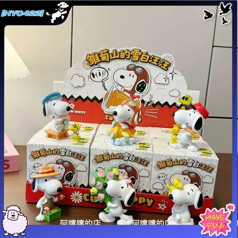 Cartoon Snoopy Dog Figure Creative Desktop Decoration Gift Cute White Snowy Daisy Mountain Snoopy Collectible Action Figure
Cartoon Snoopy Dog Figure Creative Desktop Decoration Gift Cute White Snowy Daisy Mountain Snoopy Collectible Action Figure