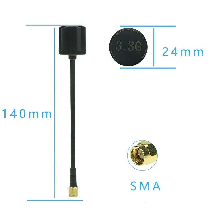 2 pcs/lot 3.2G 3.3G Lollipop Crossover FPV Image Transmission Model Racing Antenna
2 pcs/lot 3.2G 3.3G Lollipop Crossover FPV Image Transmission Model Racing Antenna