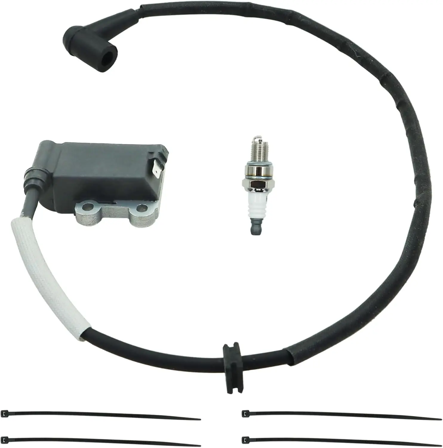 502846401 Ignition Coil for Husqvarna 150BT 350BT 150BF 350BF Backpack blower with Spark Plug,Replaces Coil 511492901
502846401 Ignition Coil for Husqvarna 150BT 350BT 150BF 350BF Backpack blower with Spark Plug,Replaces Coil 511492901