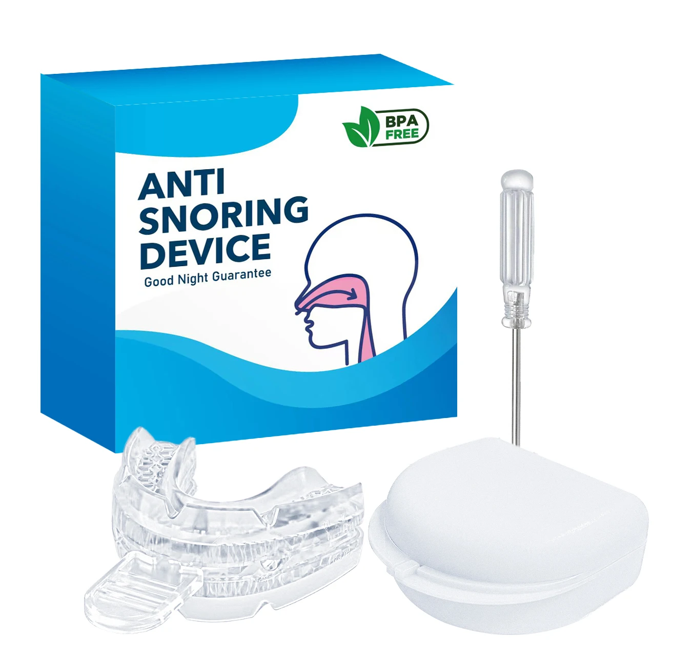 Новинка 2025 года, популярная капа против храпа, регулируемый мундштук - каппа для зубов ночного времени и защита от укусов для сна от бруксизма
Новинка 2025 года, популярная капа против храпа, регулируемый мундштук - каппа для зубов ночного времени и защита от укусов для сна от бруксизма